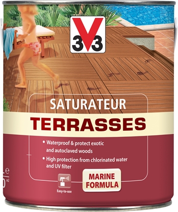 Attēls no V33 TERRACE OIL COLORLESS 1 L