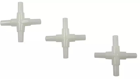Picture of Vayox Aqua Natura,  cznik , do rurki powietrznej, biay, typ krzyowy, 100szt/ op.