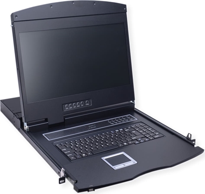 Attēls no Value 19" LCD KVM Console, 48 cm (19") TFT, VGA, USB, FR-Layout