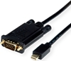 Picture of Value Cable MiniDisplayPort - VGA, Mini DP M - VGA M, black, 1.5 m