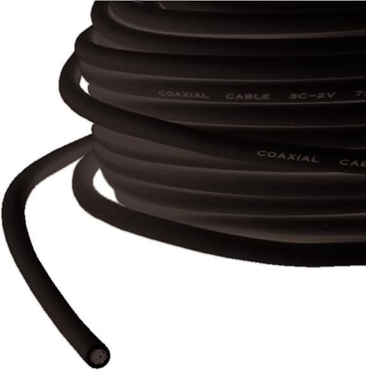 Attēls no VALUE koaksiālais kabelis RG-59, 75 Ohm, melns, 100m rullis