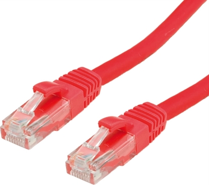 Attēls no Value UTP Cable Cat.6 (Class E), halogen-free, red, 5 m