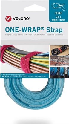 Picture of Velcro ® One Wrap® Strap 20mm x 330mm, 25 Stück, türkis
