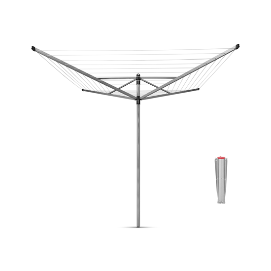 Picture of Veļas žāvētāj L-O-M 40m met.stip. - Metallic Grey  Brabantia