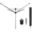 Picture of Veļas žāvētājs L-O-M Ad.  60m m.stip+p+s - Metallic Grey  Brabantia