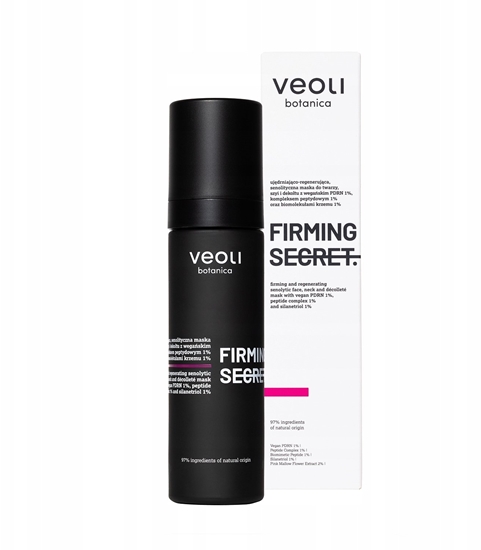 Picture of Veoli Botanica VEOLI BOTANICA_Firming Secret ujdrniajco-regenerujca, senolityczna maska do twarzy szyi i dekoltu 50ml