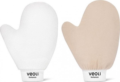 Picture of Veoli Botanica VEOLI BOTANICA_SET I Glove Peel rkawica peelingujca do ciaa i I Glove Tan rekawica do aplikacji produktów brzujcych
