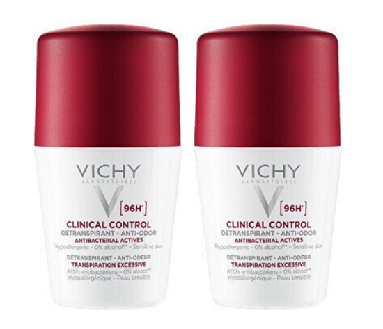 Picture of Vichy Clinical Control Deodorant 96H / 2 x 50 ml