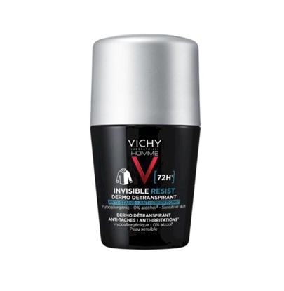 Изображение Vichy Homme 72H Invisible Resist Detranspirant Deodorant 50ml