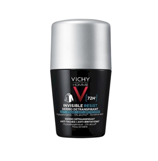 Picture of Vichy Homme 72H Invisible Resist Detranspirant Deodorant 50ml