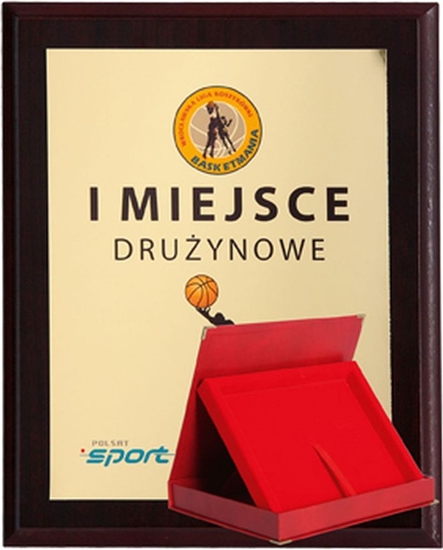 Picture of Victoria Sport Dyplom z tworzywa sztucznego z laminatem colour touch + etui 355x300 mm