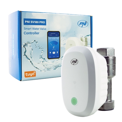 Picture of Viedais ūdens vārsts PNI SV180 PRO | Wi-Fi | IP65 | DN20 / 3/4 | 1.0 MPa / 10 bar | Tuya lietotne