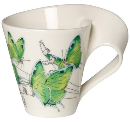 Picture of Villeroy & Boch Villeroy & Boch New Wave Caffe Motyle Deep Green Hairstreak 300ml (pudeko prezentowe)