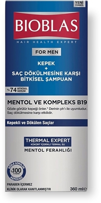 Picture of Viorica BIOBLAS Thermal Expert Men Szampon przeciw wypadaniu wosów 360 ml