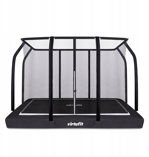 Изображение Virtufit VIRTUFIT TRAMPOLINA OGRODOWA DO WKOPANIA 244 x 366 CM Z SIATK