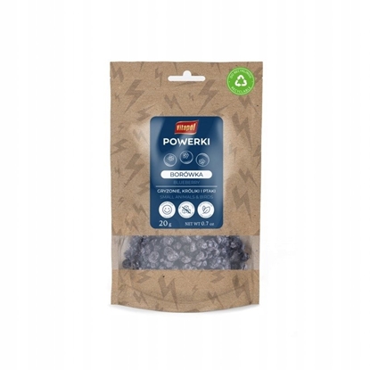 Attēls no Vitapol Powerki Borówka liofilizowana dla gryzoni, królika oraz ptaków egzotycznych 20g