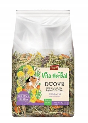 Изображение Vitapol Vita Herbal Duo Snack - ka zioowa dla winki morskiej 500g