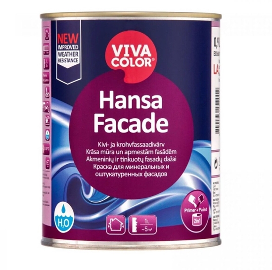 Picture of VivaColor FACADE PAINT HANSA FACADE 0,9L LA-ALUS