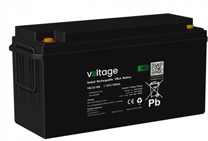 Picture of voltage Akumulator AGM Voltage Long Life 12V 150Ah VEL12-150