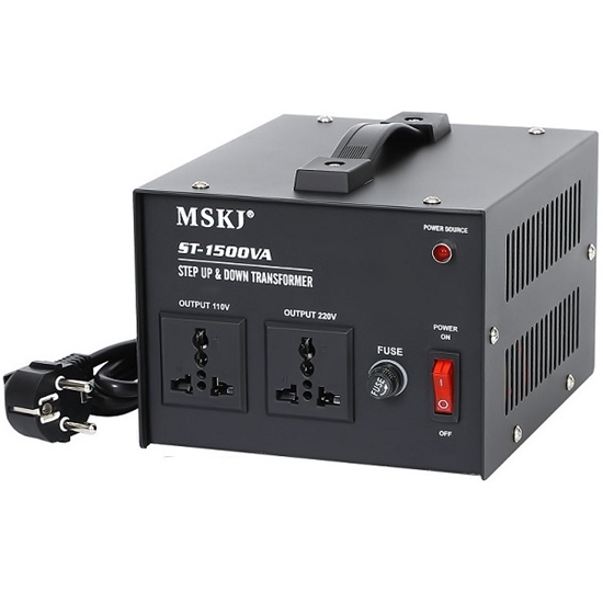 Picture of Voltage Transformer 110VAC-220VAC/ 220VAC-110VAC, 1500VA