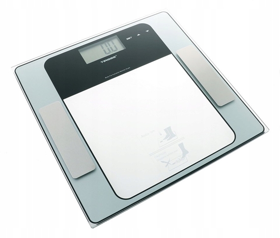 Picture of Waga azienkowa Elektroniczna Waga azienkowa analityczna 150 kg pomiar tuszczu wody TIROSS TS-1311