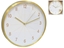 Picture of Wall Clock 30 cm, Gold, 30 x 30 x 4 cm, DECORLIFE