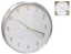 Attēls no Wall Clock 30 cm, Silver, 30 x 30 x 4 cm, DECORLIFE