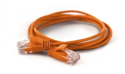 Picture of Wantec Wantec 7258 U/UTP (UTP) Orange 1.5m Cat6a Network cable (7258)