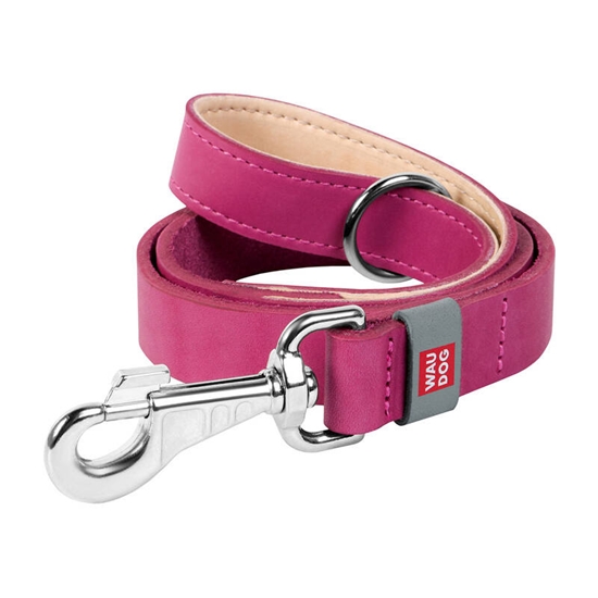 Picture of WAUDOG natural leather dog leash 25 mm wide, 122 c
