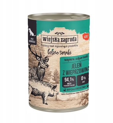 Picture of Wiejska Zagroda Lene smaki z jeleniem i wieprzowin 400g