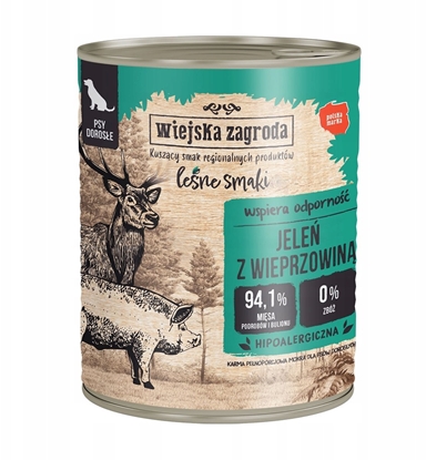 Picture of Wiejska Zagroda Lene smaki z jeleniem i wieprzowin 800g