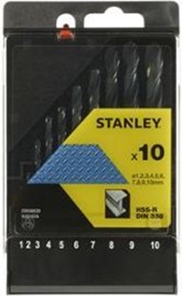 Picture of Wierto Stanley HSS walcowe 1 - 10mm zestaw (STA56030)