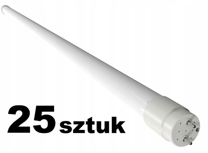 Picture of wietlówka TUBA LED SZKLANA T8 20W 2100lm barwa zimna 6500K 180 150 HDT120CGLB