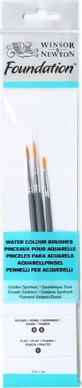 Изображение Winsor & Newton Winsor & Newton 5295011, Brush set, Assorted, Synthetic, 3 pc(s)