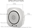 Attēls no Wireless smart smoke detector with siren Wi-Fi TUYA / Smart Life