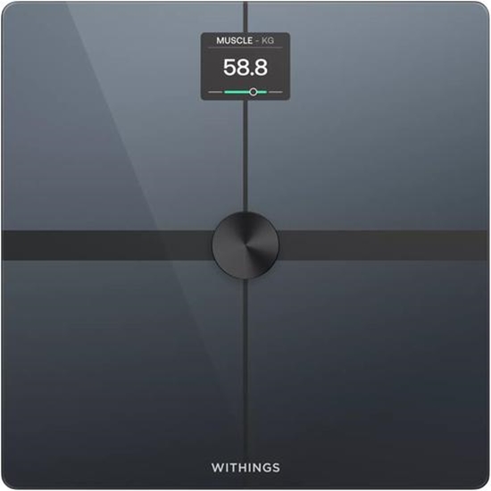 Picture of Withings Body Smart  Electronic personal scale  200 kg  50 g  Black  5 kg  kg  lb  ST