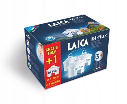 Picture of Wkad filtrujcy Laica Wkad filtrujcy LAICA BI-FLUX Universal filtr do dzbanka wody 4 sztuki
