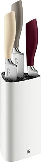 Picture of WMF Blok noowy Elements, z zestawem noy, 4 sztuki, blok z 3 noami, specjalna stal ostrza, plastik
