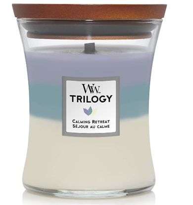 Picture of Woodwick Trilogy Calming Retreat Candle 275g