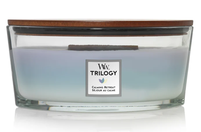 Picture of Woodwick Trilogy Calming Retreat Candle 453.6g