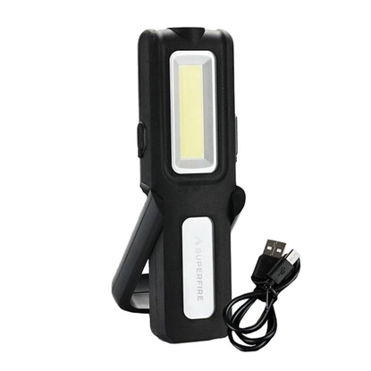 Attēls no Superfire Latarka Supfire G12, USB, POWER BANK, 288lm, 100m, warsztatowa