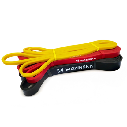 Attēls no Wozinsky WGO-3 latex resistance bands - 3 pcs.
