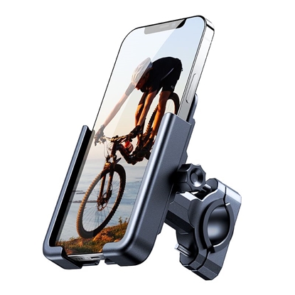 Picture of Wozinsky Wozinsky metal bicycle phone holder, scooters black (WBHBK3)