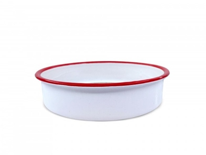 Attēls no X-Raypad Okrga emaliowana forma do pieczenia Oliver Voltz 5V1222KR40 40×6 0 cm biaa 5V1222KR40 (3800237048991)