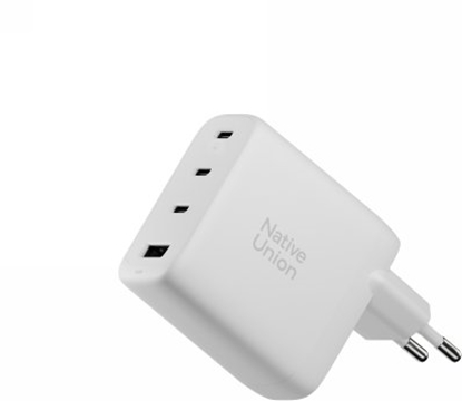 Picture of Zasilacz do laptopa Native Union Fast GaN Charger - adowarka 100W PD, 3x USB-C, 1x USB-A (white)