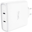Изображение Zasilacz do laptopa Trust TRUST GaN adowarka MAXO 100W 2-Port, USB-C, biaa