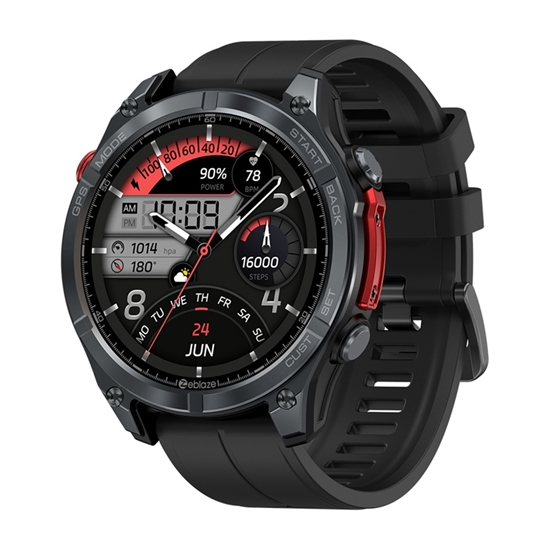 Изображение Smartwatch Zeblaze Zeblaze Smartwatch Stratos 4 Abyss Black Czarny