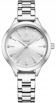 Изображение Zegarek Giewont Zegarek Damski Giewont Sapphire Srebrny GW2720-B1