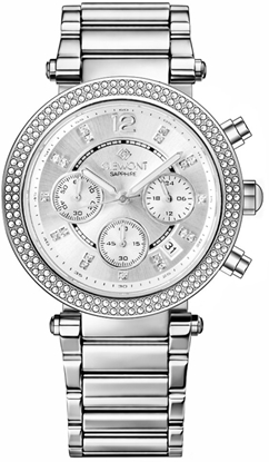 Изображение Zegarek Giewont Zegarek Damski Giewont Sapphire Srebrny GW3380-B1