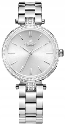 Изображение Zegarek Giewont Zegarek Damski Giewont Sapphire Srebrny GW9890-B1